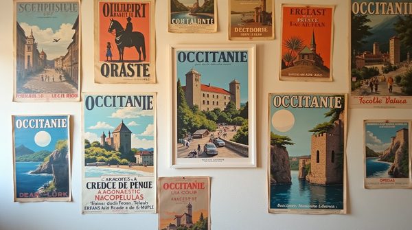 Découvrez les affiches uniques de la région de l'occitanie