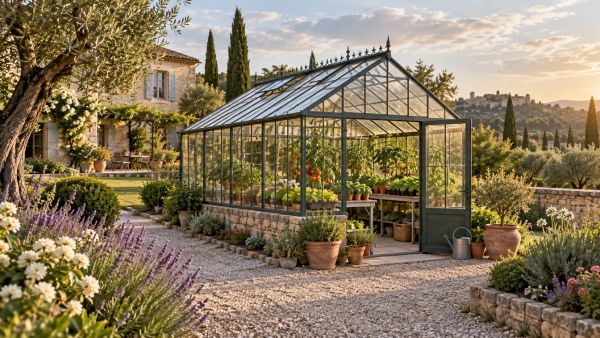 Découvrez les avantages d'une serre en verre pour optimiser votre jardin