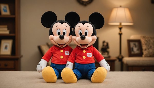 Doudou personnalisé disney : le compagnon lumineux idéal